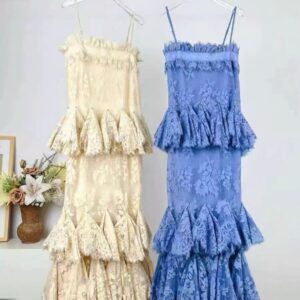 ✨ New Zimmerman – Elegant Lace Tiered Dress ✨