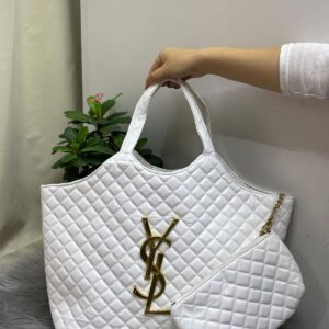 Yves Saint Laurent (YSL) Quilted Tote Bag