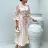 Zimmerman 'CRUSH' Pink Linen Dress