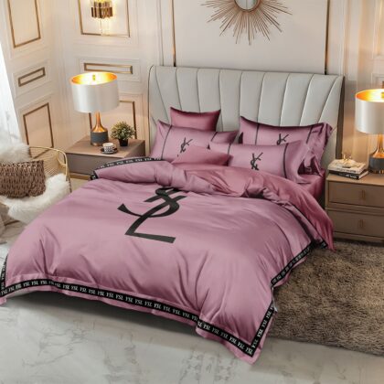 Luxurious YSL Bedsheets Set – Redefining Elegance & Comfort
