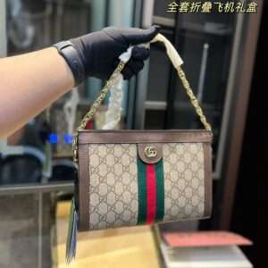 Genuine Leather Envelope Clutch Bag for Women