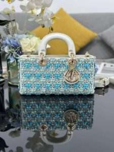 Luxury Crystal Beaded Handbag – Elegant Designer-Inspired Lady Purse