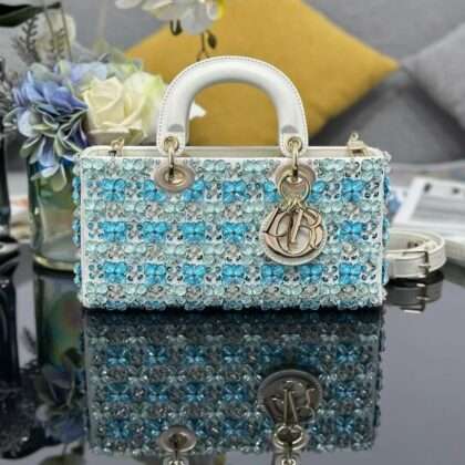 Luxury Crystal Beaded Handbag – Elegant Designer-Inspired Lady Purse
