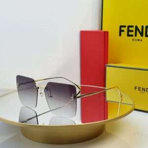 Fendi Gradient Rimless Sunglasses – Luxury Designer Eyewear