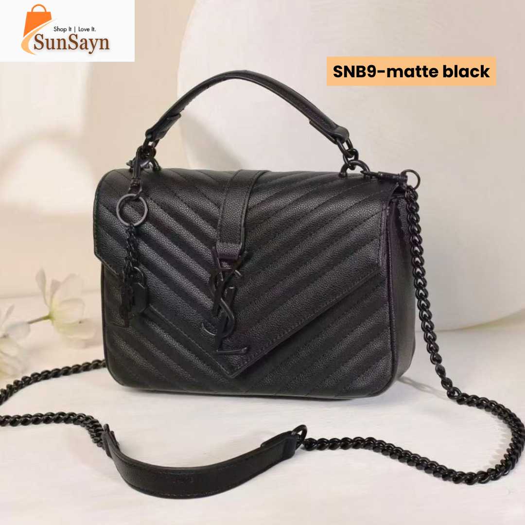 Saint Laurent College Medium Matelassé Bag | Luxury Shoulder Bag for Women in Dubai UAE - Image 10