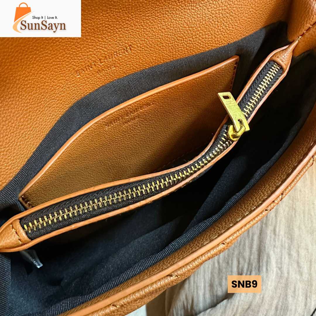 Saint Laurent College Medium Matelassé Bag | Luxury Shoulder Bag for Women in Dubai UAE - Image 3