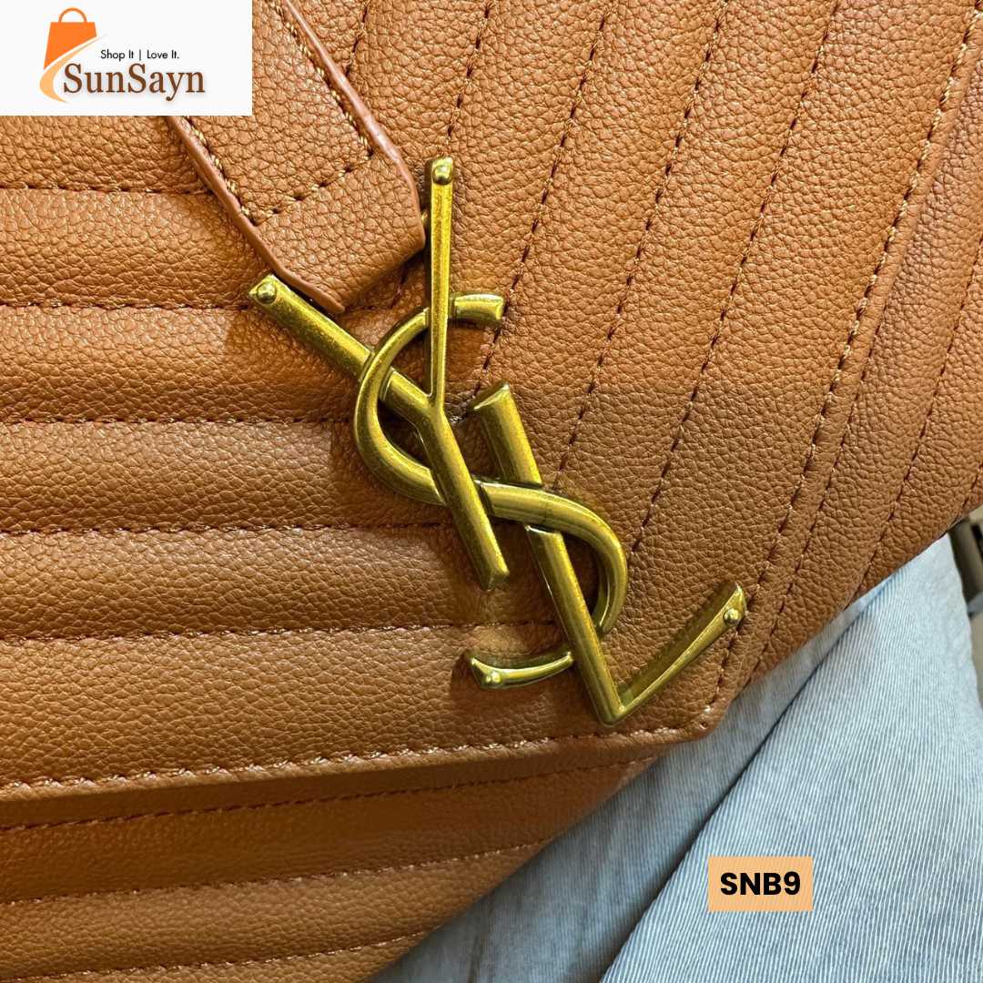 Saint Laurent College Medium Matelassé Bag | Luxury Shoulder Bag for Women in Dubai UAE - Image 2